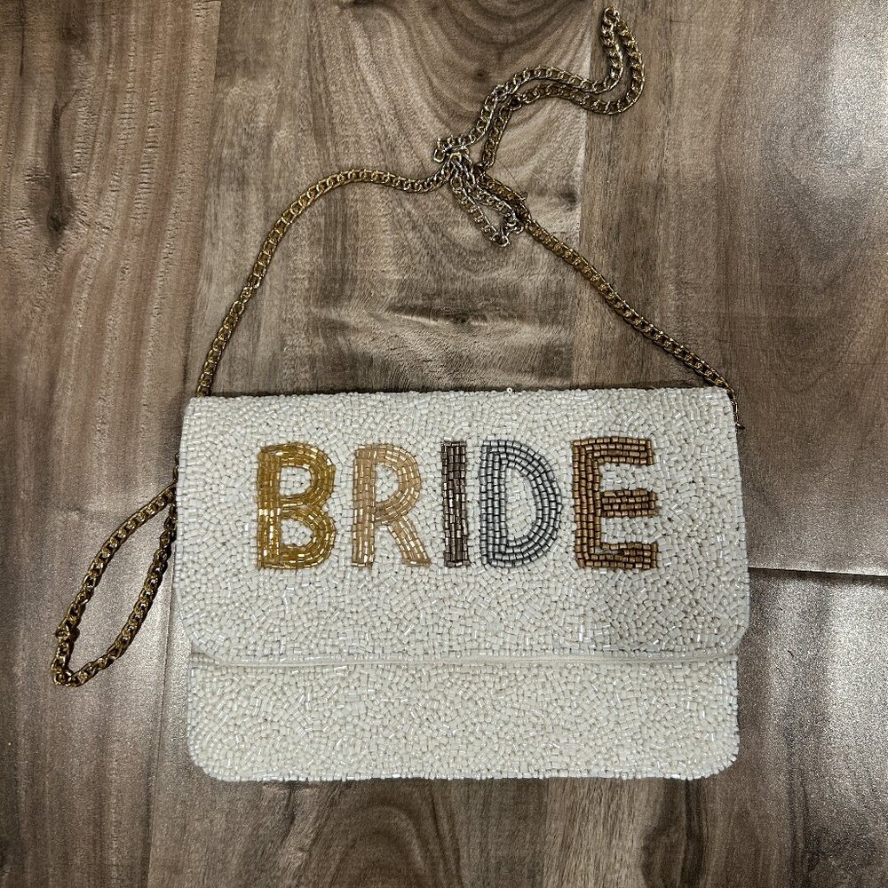 Small BRIDE Clutch Purse